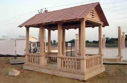 Sandstone Gazebo