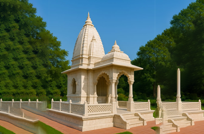 Stone Marble Temple